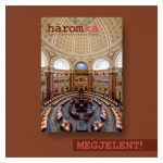 Megjelent a Háromká idei első száma!